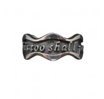 R002085 Sterling Silver Ring Wave Band This Too Shall Pass Solid Genuine Hallmarked 925